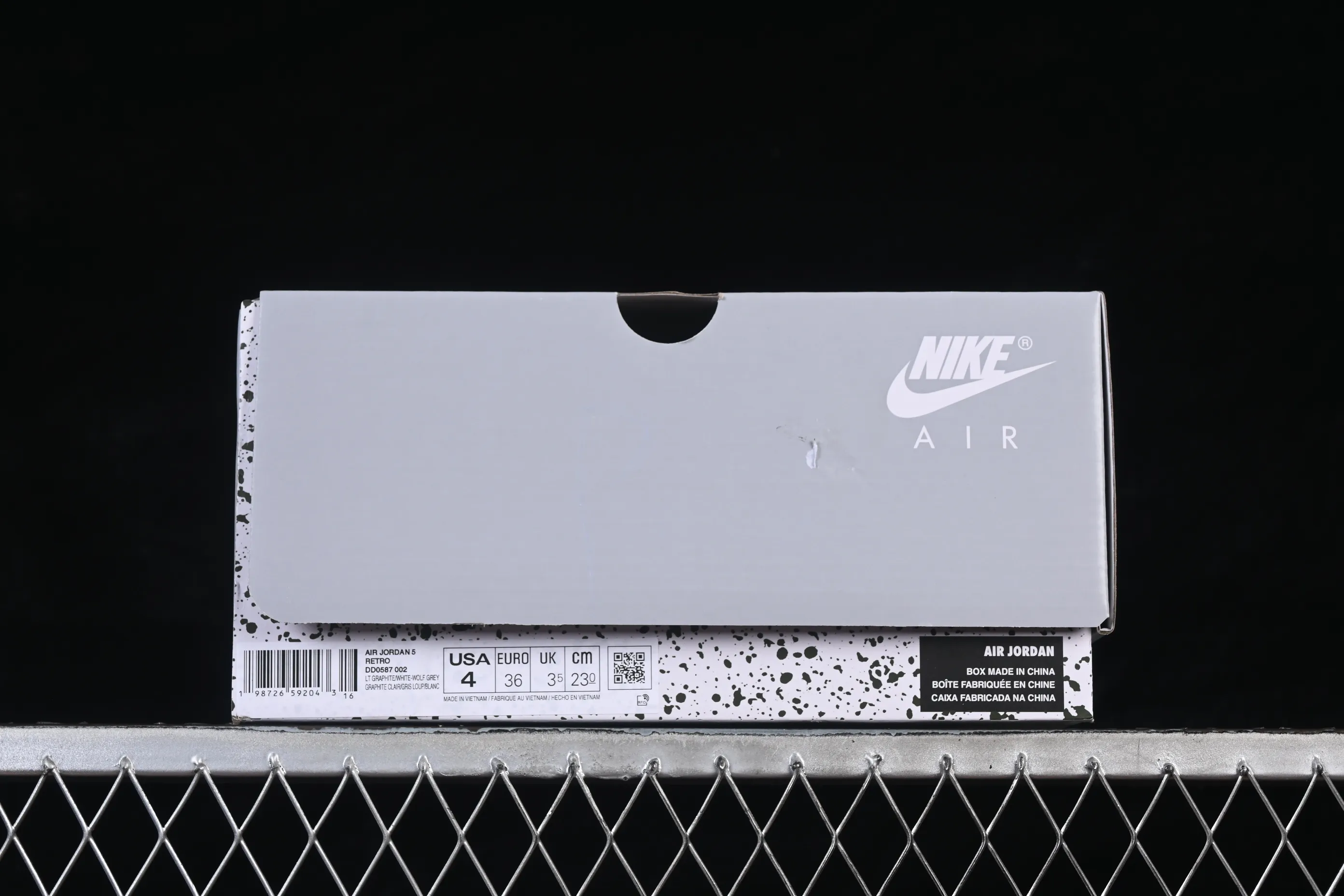 All categories Air Jordan Jordan series basketball shoes Air Jordan 5 Air Jordan 5 "Wolf Grey" AJ5 Joe 5 Wolf Gray first layer basketball shoes DD0587-002